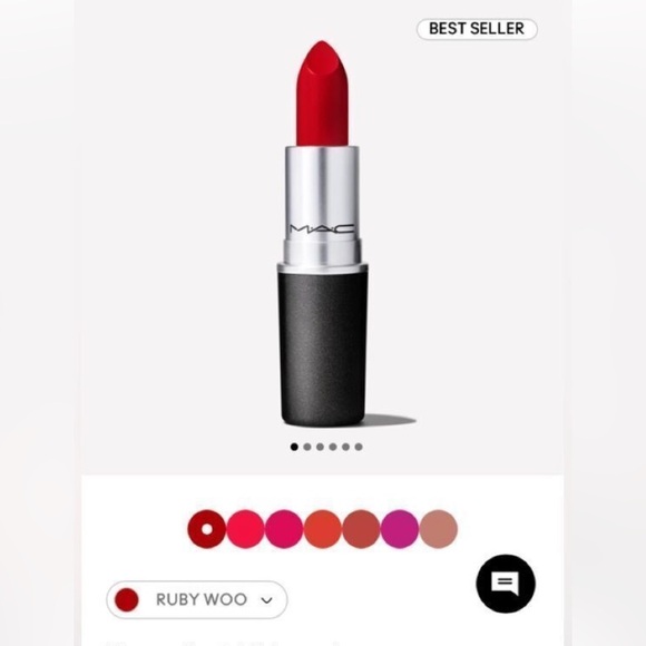 💄💋 MAC Retro Matte Lipstick in Ruby Woo (Vivid Blue-Red) Full Size. Brand new! - Picture 9 of 15